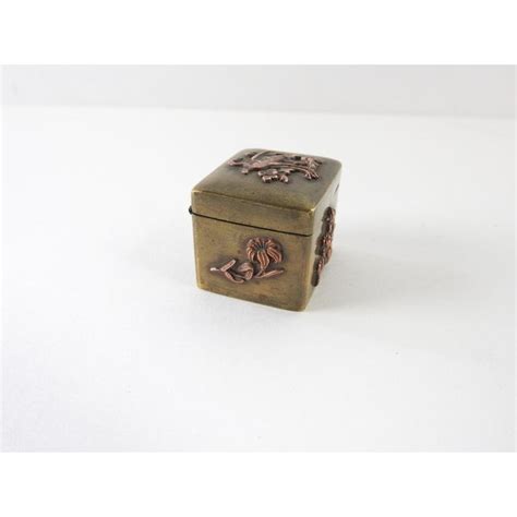 japanese mixed metal pill box|metal pill containers.